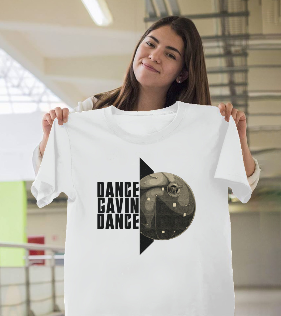 Dance Gavin Dance Self Titled Alternate Reality Tan Spaceship T-Shirt