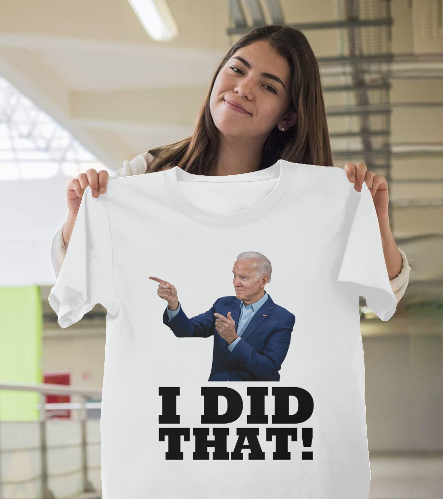 I Did That Jb Pointing Gesture T-Shirt
