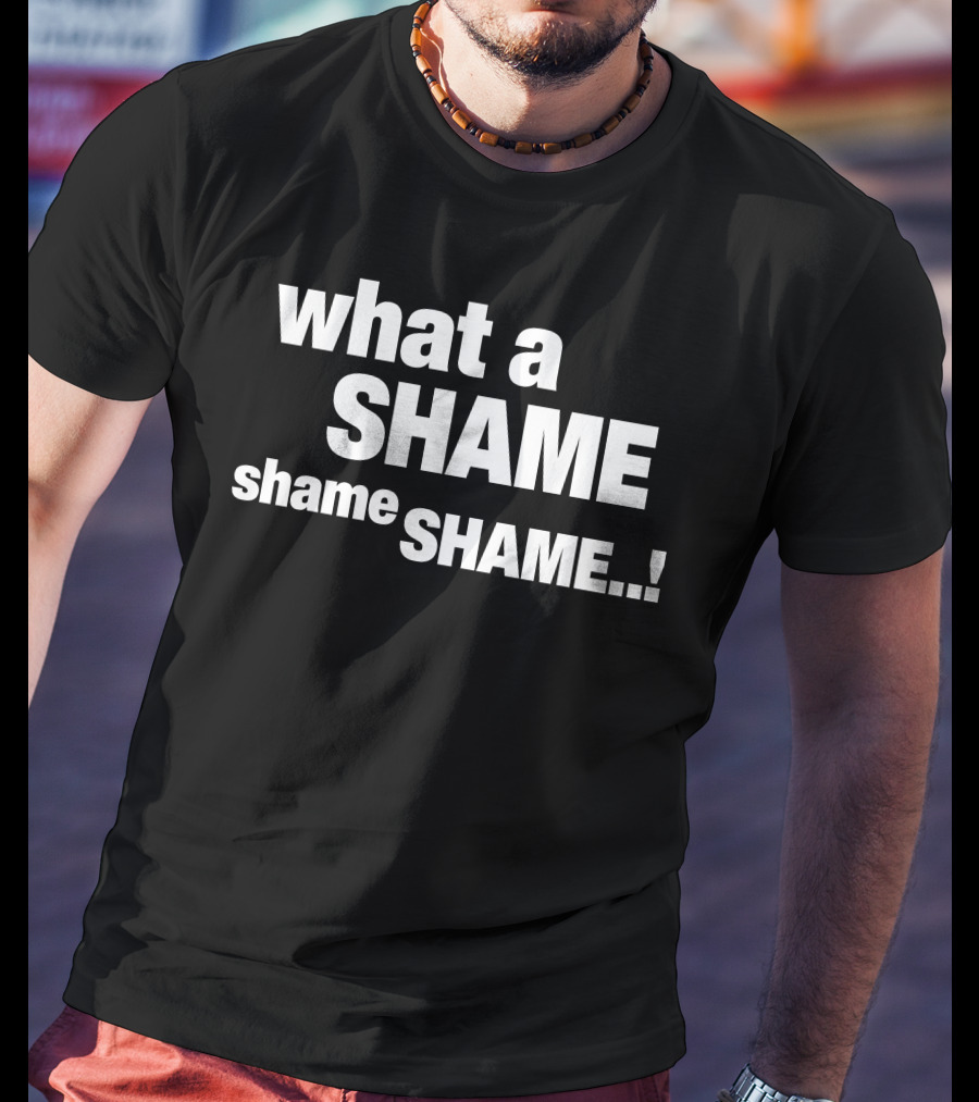 What A Shame Shame Shame Yungblud Merch T-Shirt