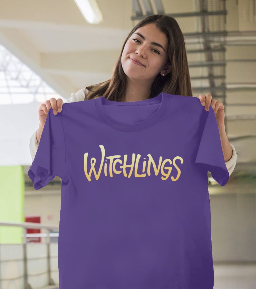 Witchlings Claribel A. Ortega Book Merchandise Purple T-Shirt
