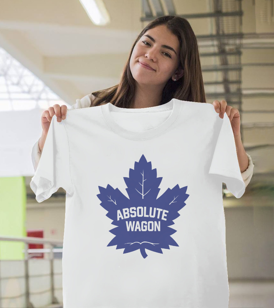 Spittin' Chiclets Merchandise Absolute Wagon Maple Leaf T-Shirt