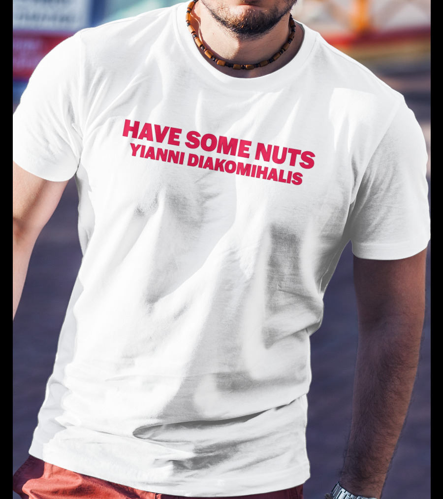Have Some Nuts Yianni Diakomihalis Inspiring Wrestling Confidence T-Shirt