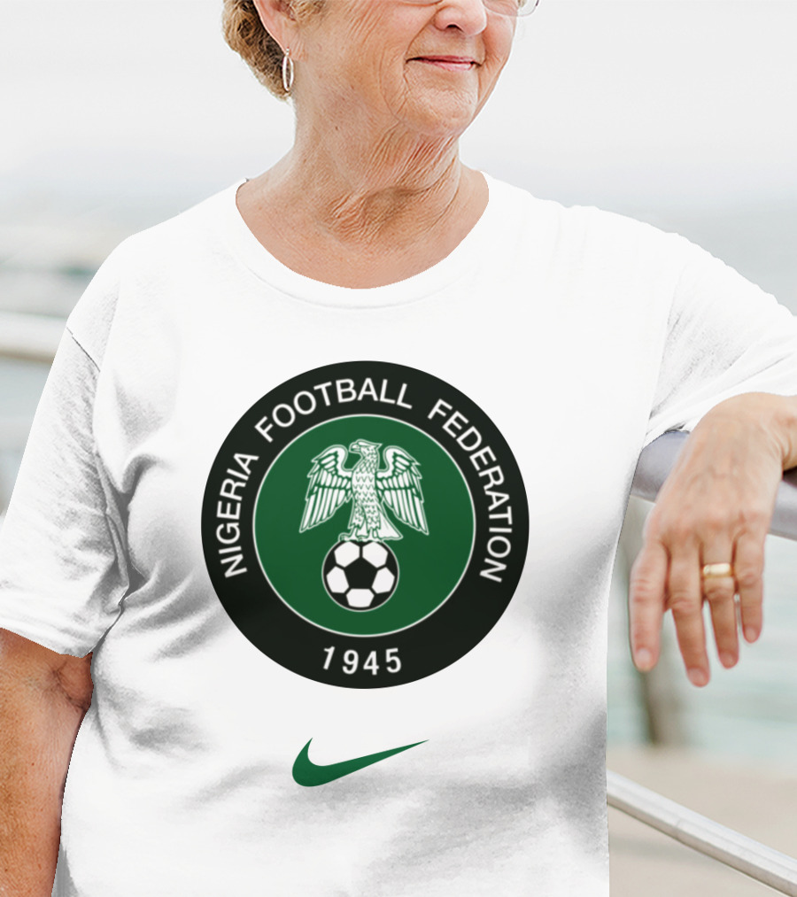 Fast Track Nigeria Football Federation 1945 Super Eagles Crest T-Shirt