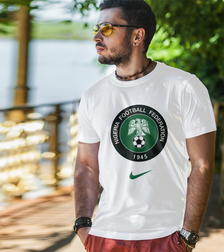 Fast Track Nigeria Football Federation 1945 Super Eagles Crest T-Shirt