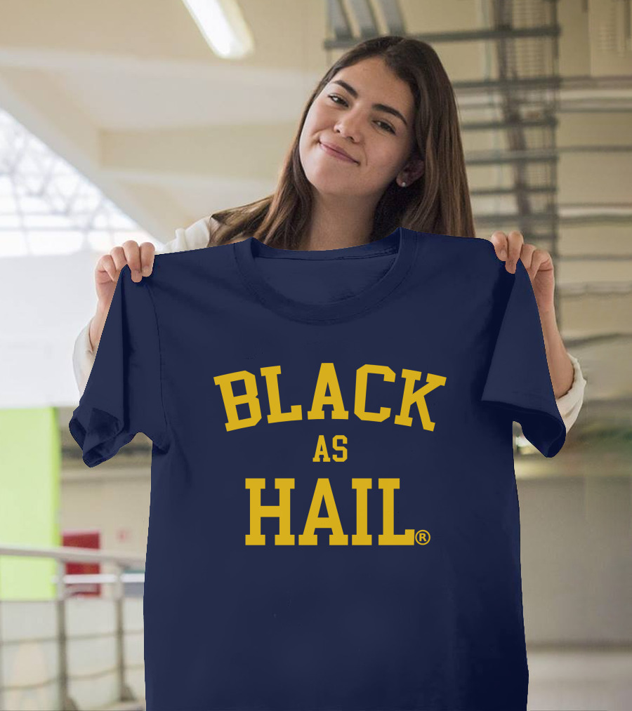 Jalen Rose Black As Hail Zach Shaw Sports T-Shirt