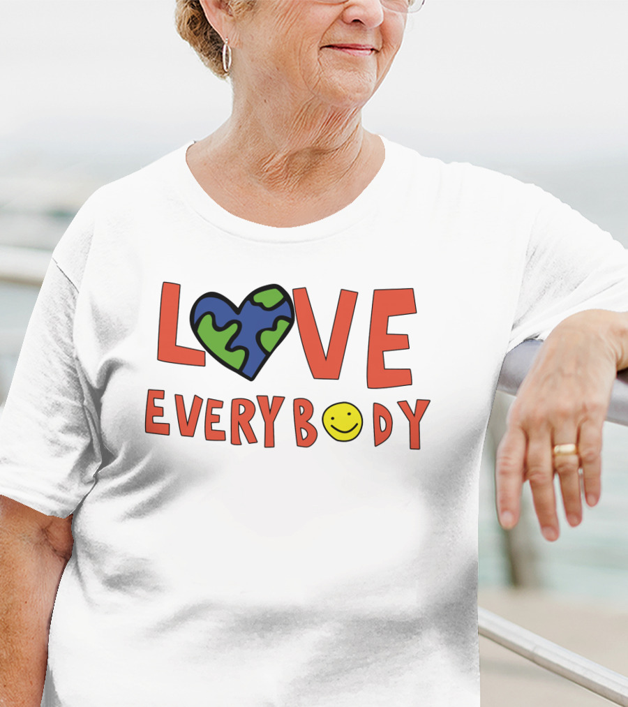 Marquez Valdes Scantling Love Everybody Heart Earth Smile Merch T-Shirt