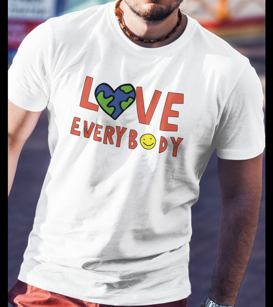Marquez Valdes Scantling Love Everybody Heart Earth Smile Merch T-Shirt