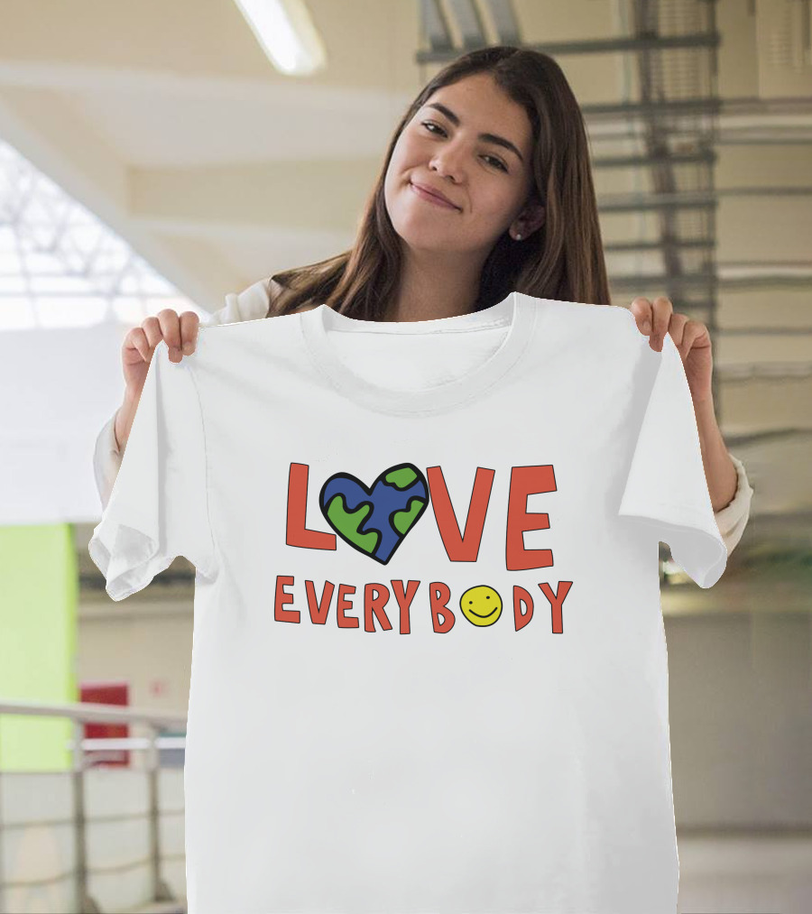 Marquez Valdes Scantling Love Everybody Heart Earth Smile Merch T-Shirt