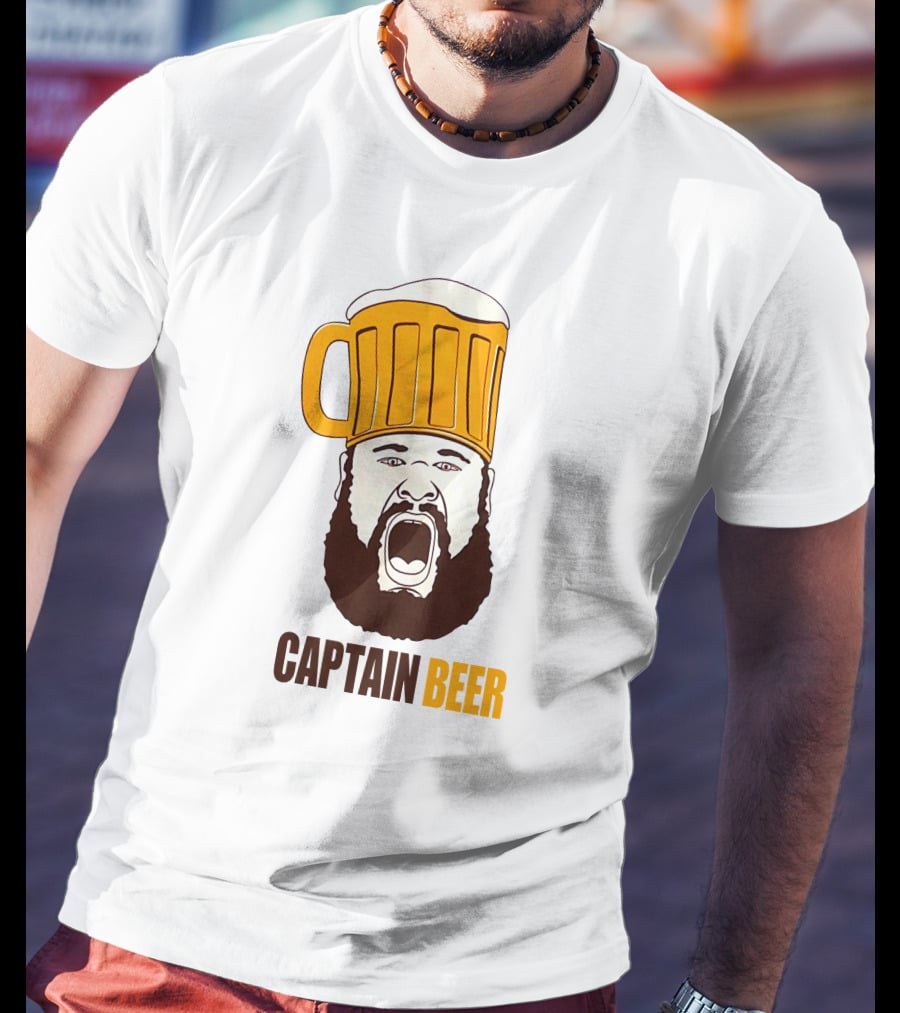 Captain Beer Dominic Grecco Bonnies Fan T-Shirt