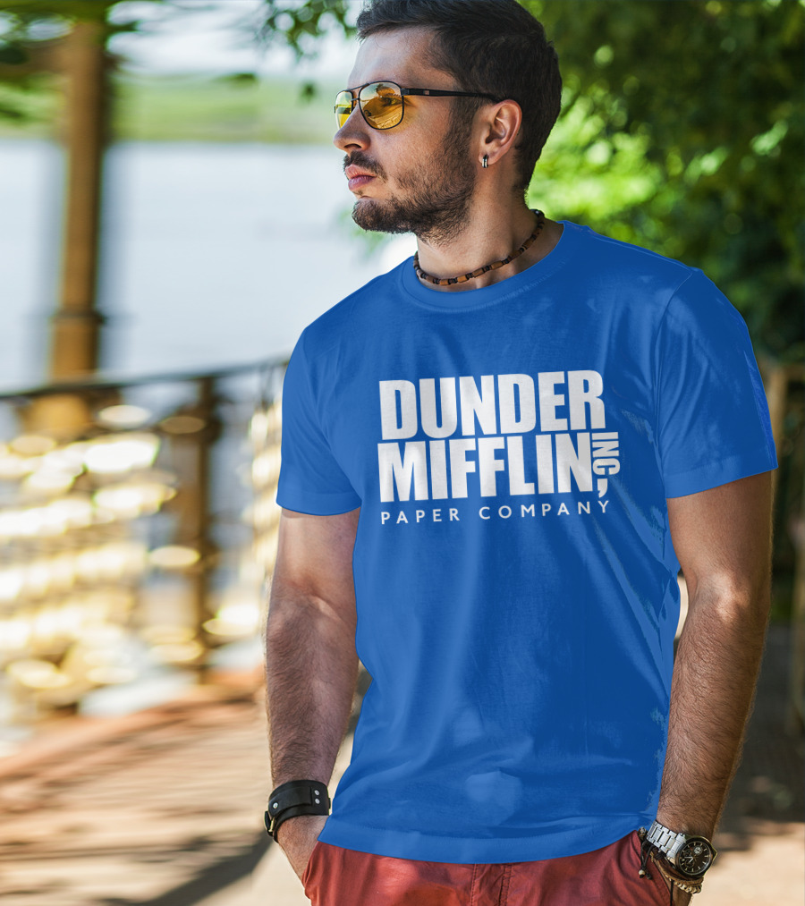 Rainnwilson Dunder Mifflin Inc Paper Company T-Shirt