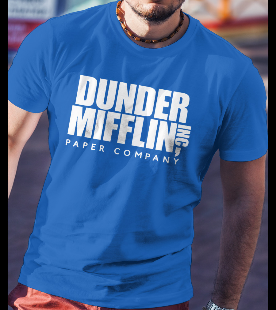 Rainnwilson Dunder Mifflin Inc Paper Company T-Shirt