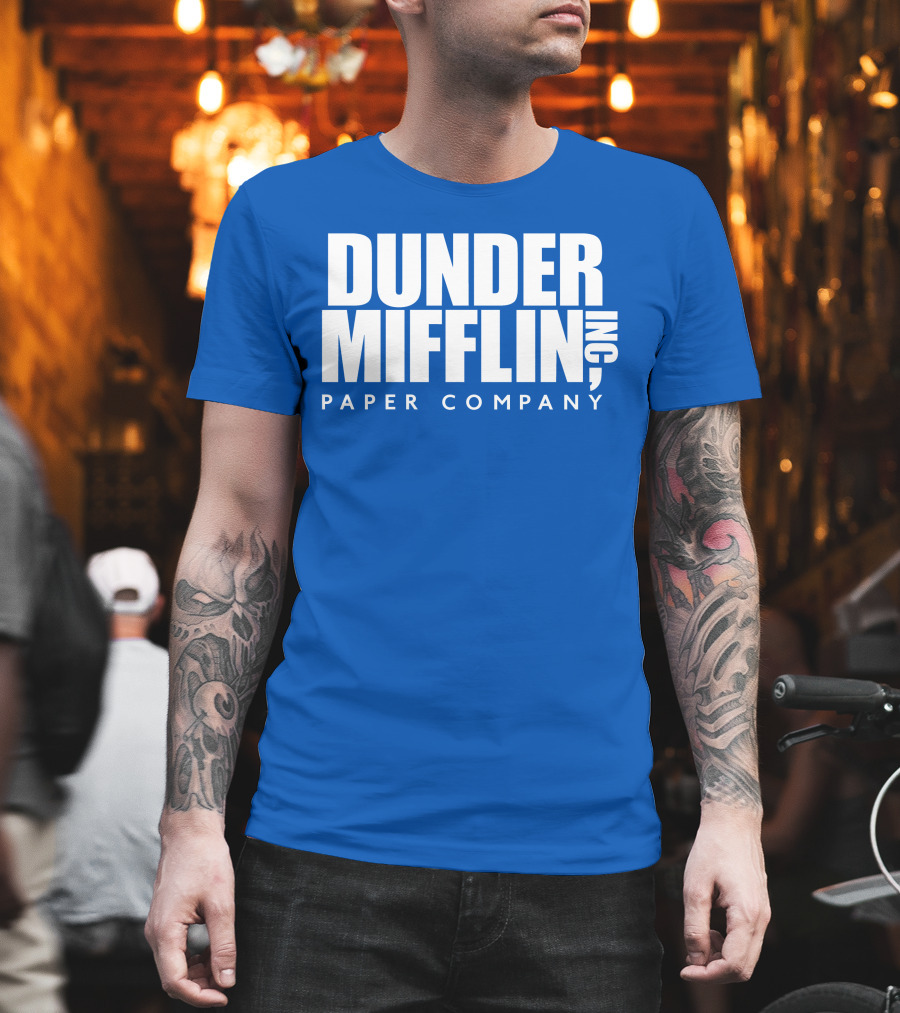 Rainnwilson Dunder Mifflin Inc Paper Company T-Shirt