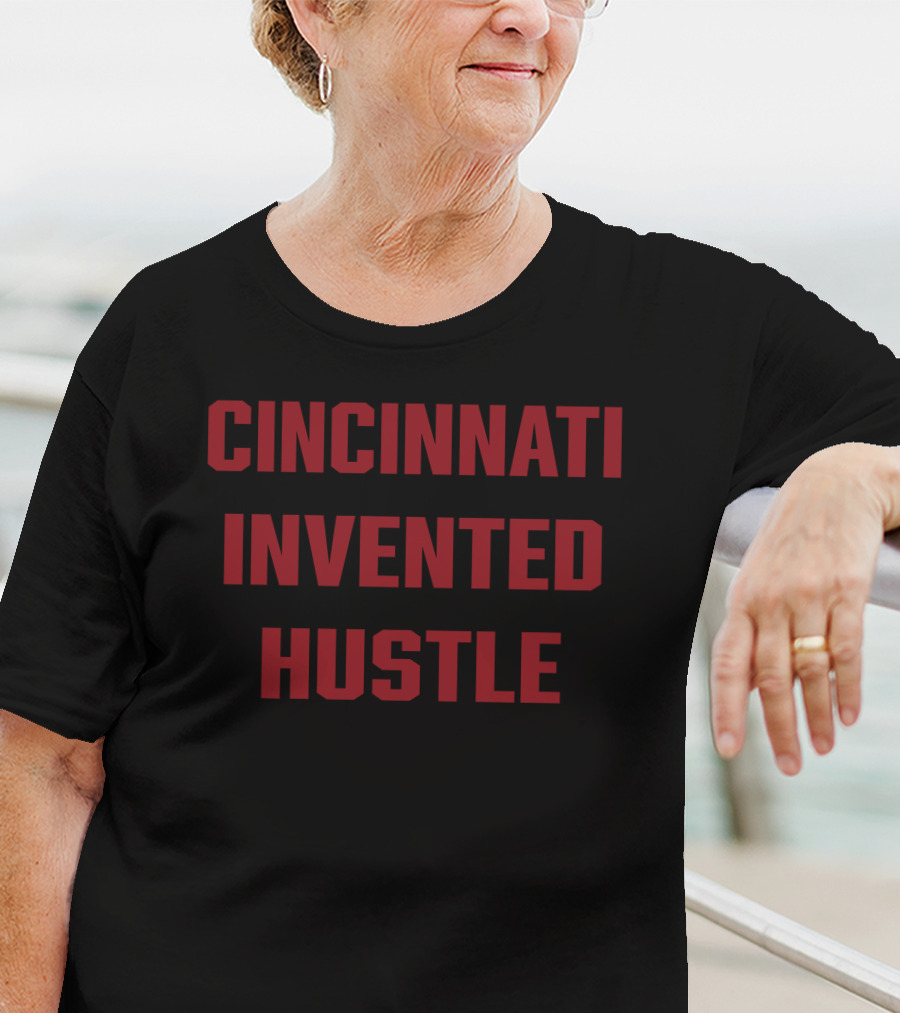 Homage Merch Cincinnati Invented Hustle T-Shirt