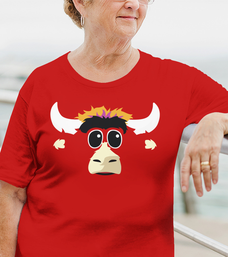 Benny The Bull Obama Chicago Bulls Mascot T-Shirt