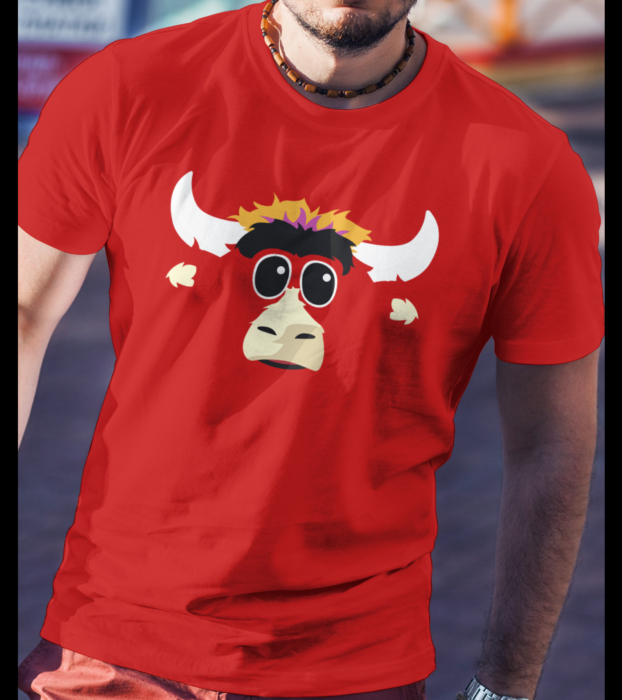 Benny The Bull Obama Chicago Bulls Mascot T-Shirt