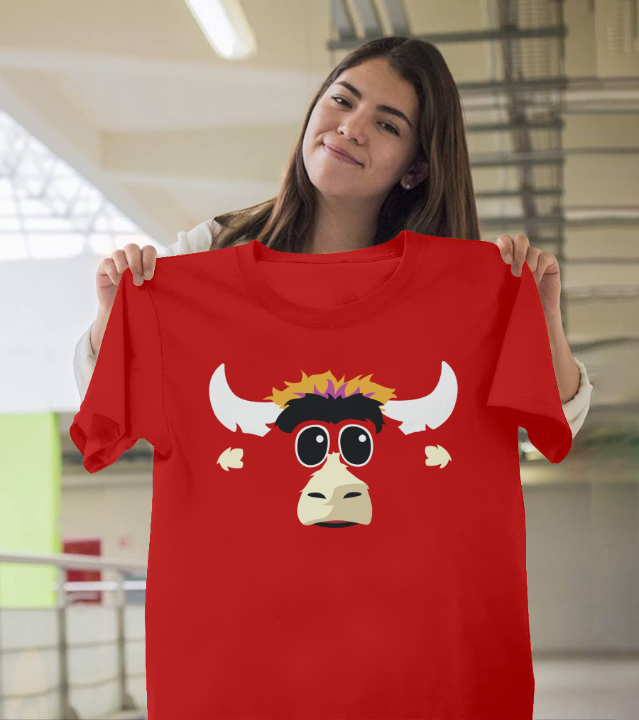 Benny The Bull Obama Chicago Bulls Mascot T-Shirt