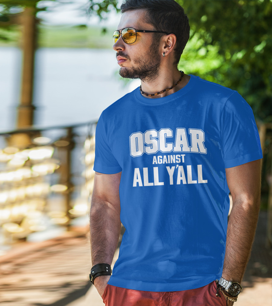 Oscar Tshiebwe Against All Y'all Kentucky Branded Merch T-Shirt