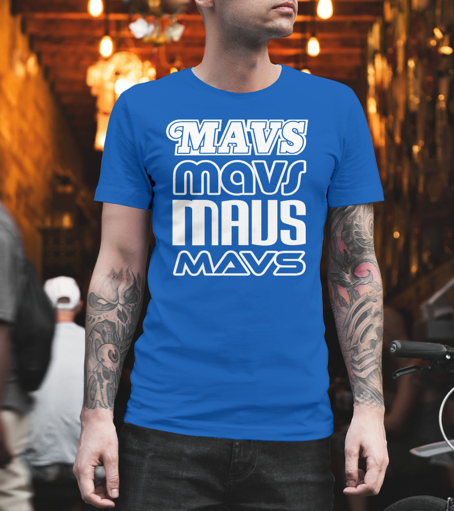 Fan Appreciation Night Mavs Mffl Brad Townsend Mavs Home Game 36 Mavs Typography T-Shirt