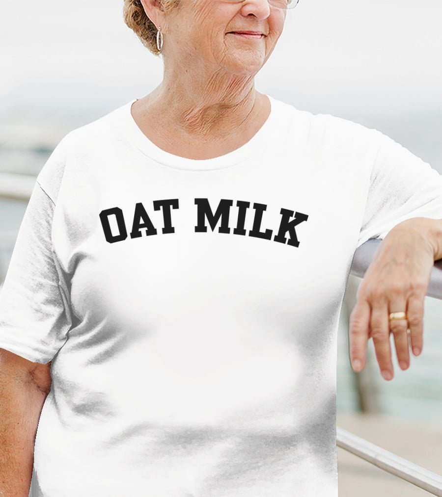 Dram Wearing Oat Milk T-Shirt