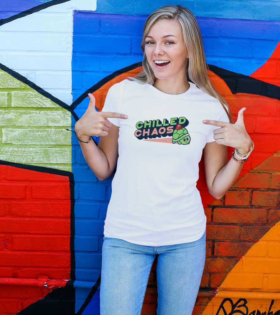 Chilledchaos Chilled Chaos Turtle Gaming Character T-Shirt