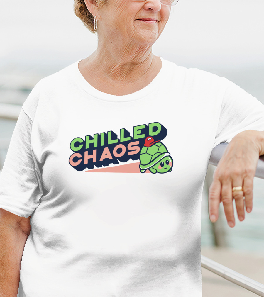 Chilledchaos Chilled Chaos Turtle Gaming Character T-Shirt