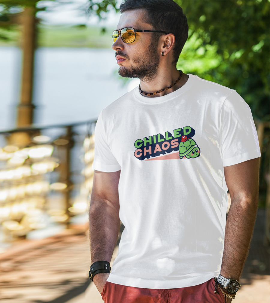 Chilledchaos Chilled Chaos Turtle Gaming Character T-Shirt