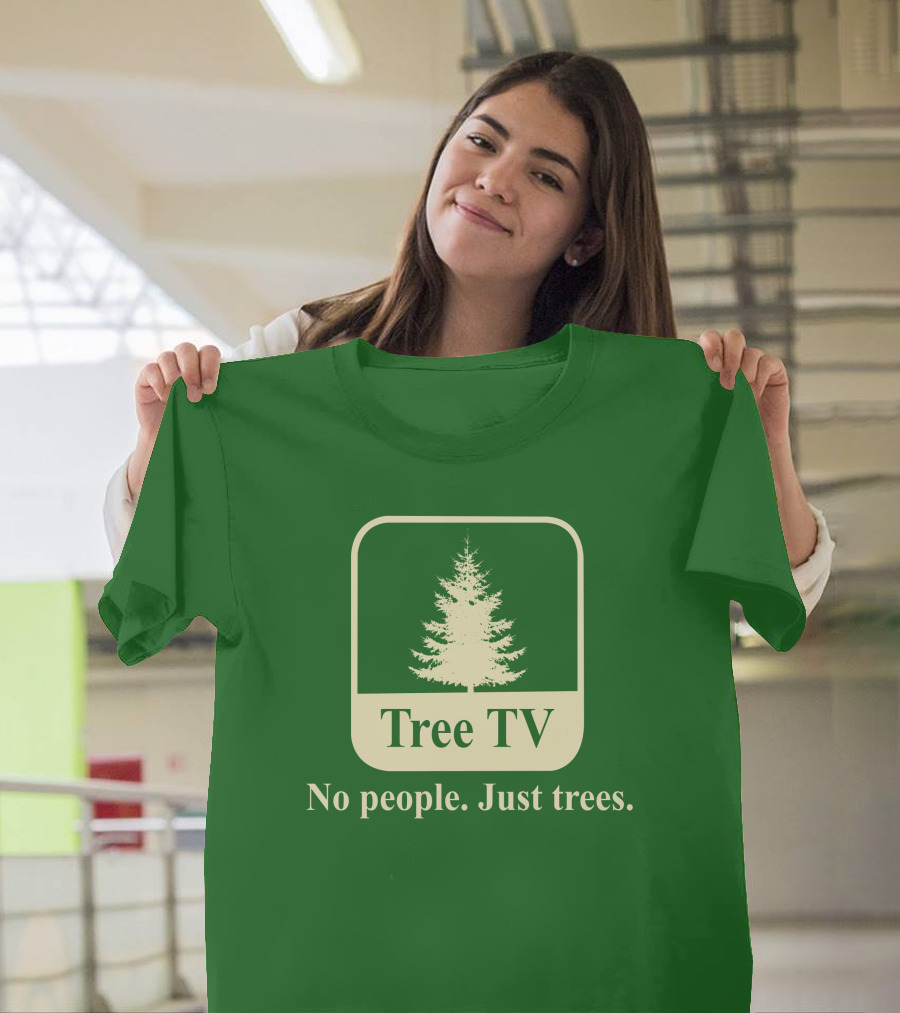 Joe Pera Tree TV No People Just Trees T-Shirt