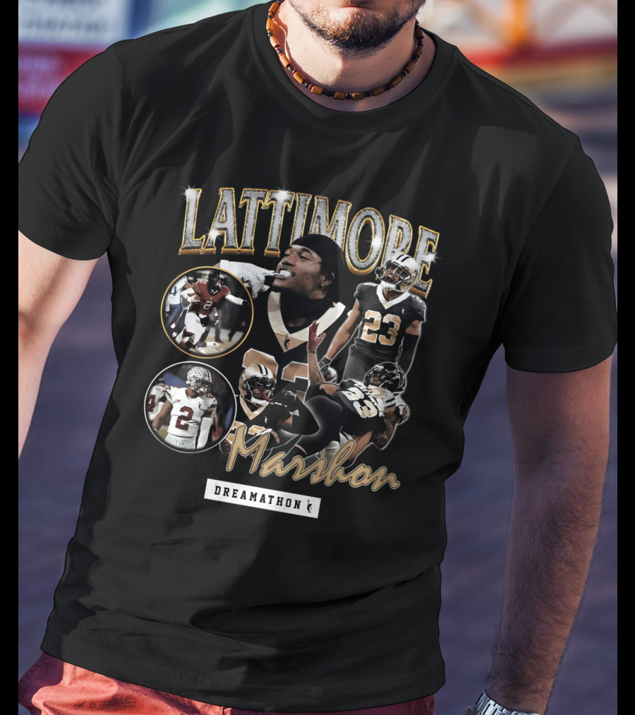 Lattimore Marshon Dreamathon NFL Football Highlights T-Shirt