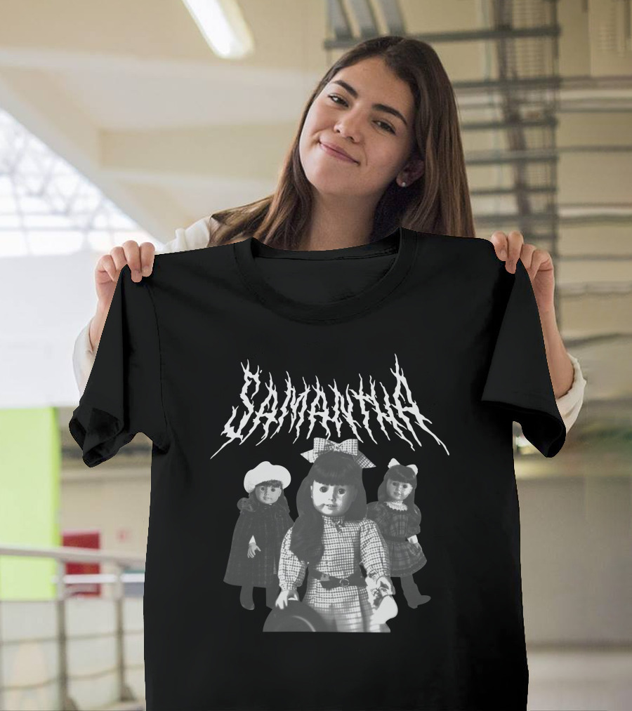 Samantha Dopeamyne Heavy Metal Doll Trio T-Shirt