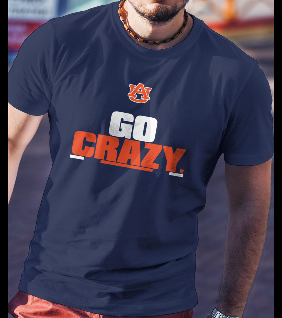 Auburn Football Go Crazy T-Shirt