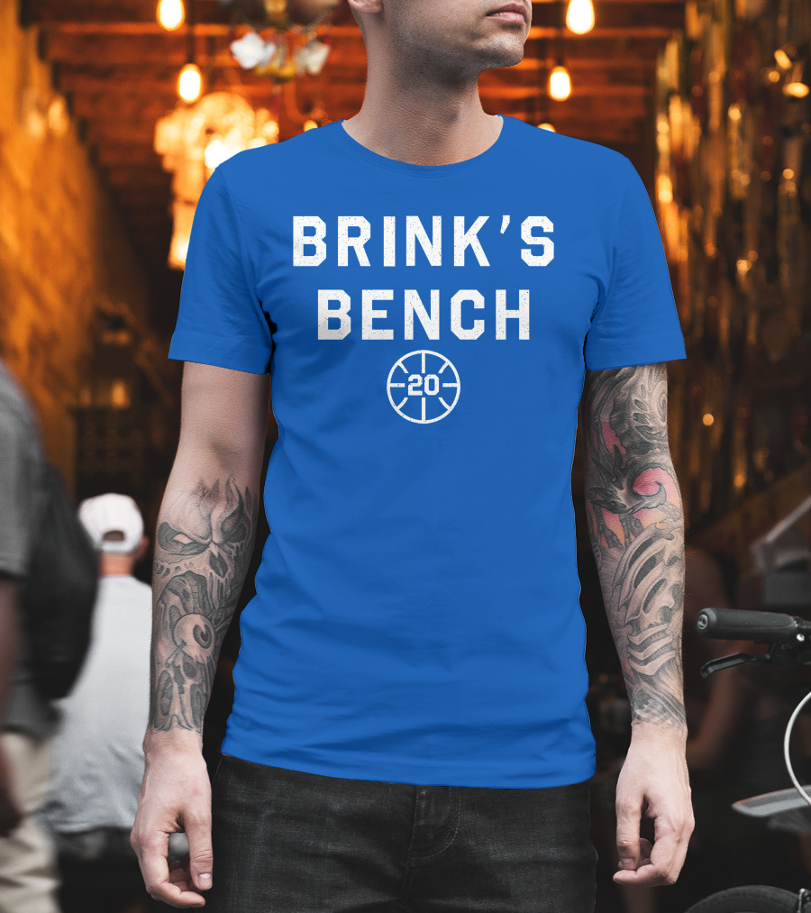 Brink's Bench 20 Basketball T-Shirt