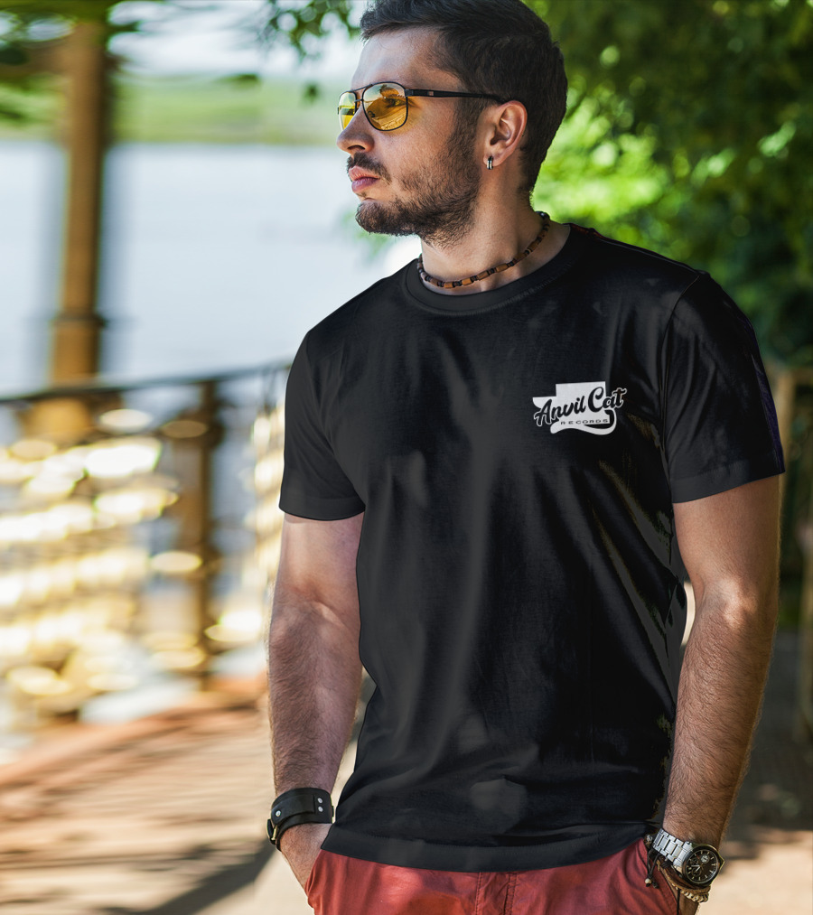 Lovejoyonline Lovejoy Anvil Cat Records T-Shirt