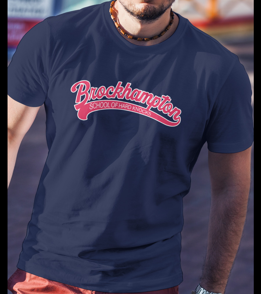 Brockhampton School Of Hard Knocks Retro Script T-Shirt