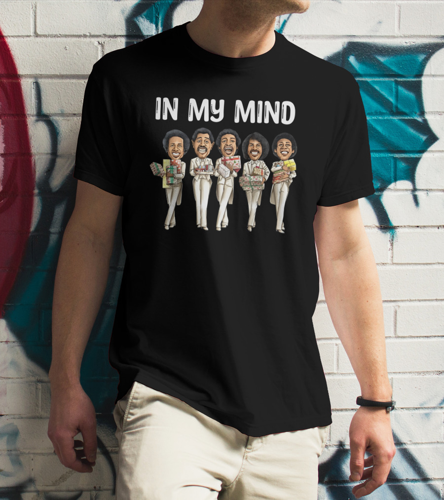 Dj R-Tistic Blackest Christmas Commodores In My Mind T-Shirt