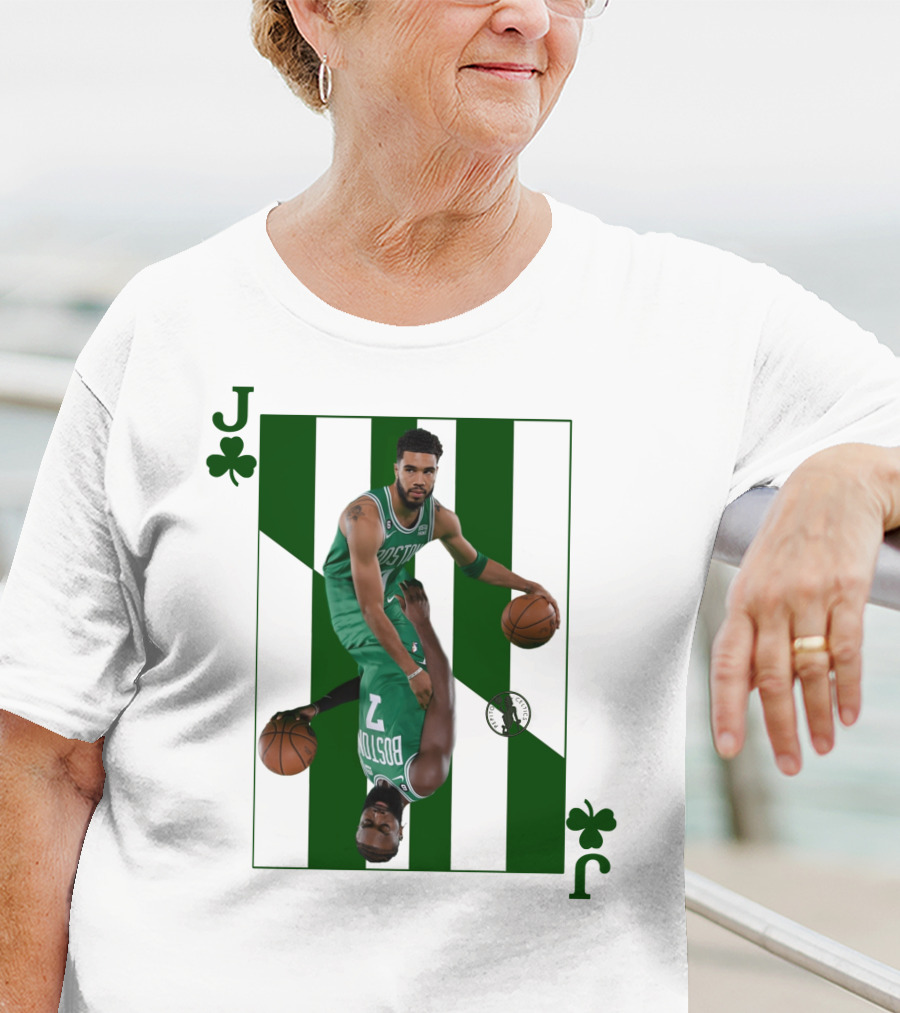 Pepito Brogdon Jays Brown Bleed Green Celtics Playing Card T-Shirt