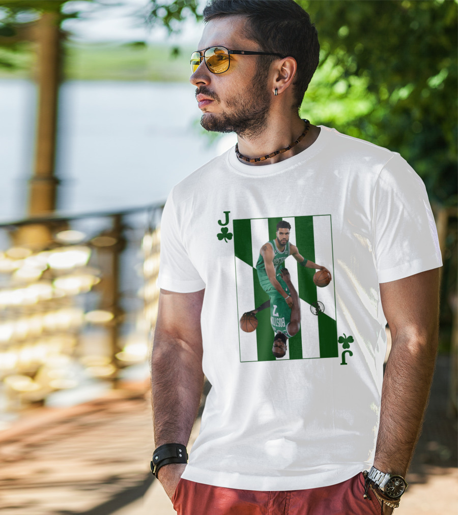 Pepito Brogdon Jays Brown Bleed Green Celtics Playing Card T-Shirt