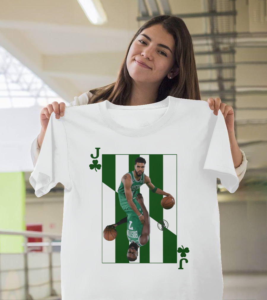Pepito Brogdon Jays Brown Bleed Green Celtics Playing Card T-Shirt