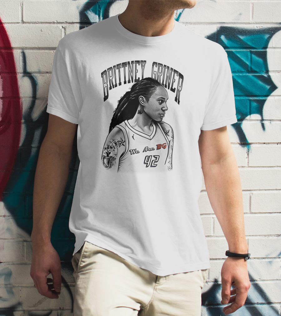 Brittney Griner We Are BG 42 T-Shirt