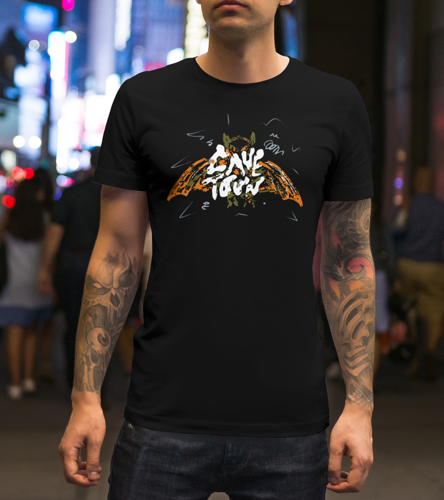 Save Town Robbie Scribble Bat T-Shirt