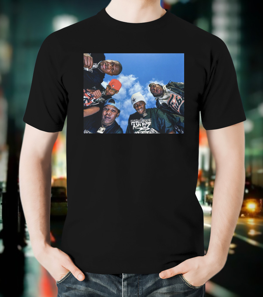 Rare Auxgod Cash Money Millionaires 1999 Iconic Group Photo T-Shirt