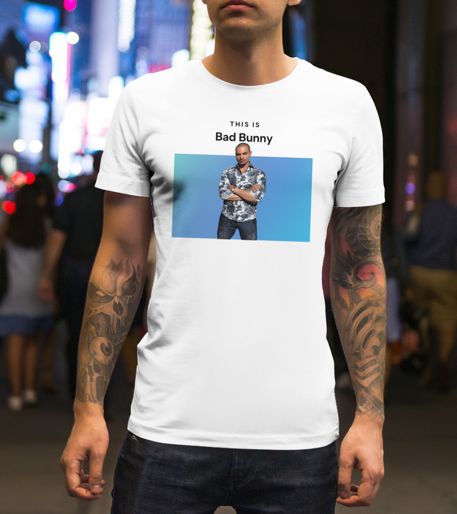 This Is Bad Bunny Goofy Ahh Tees Nacho Varga T-Shirt
