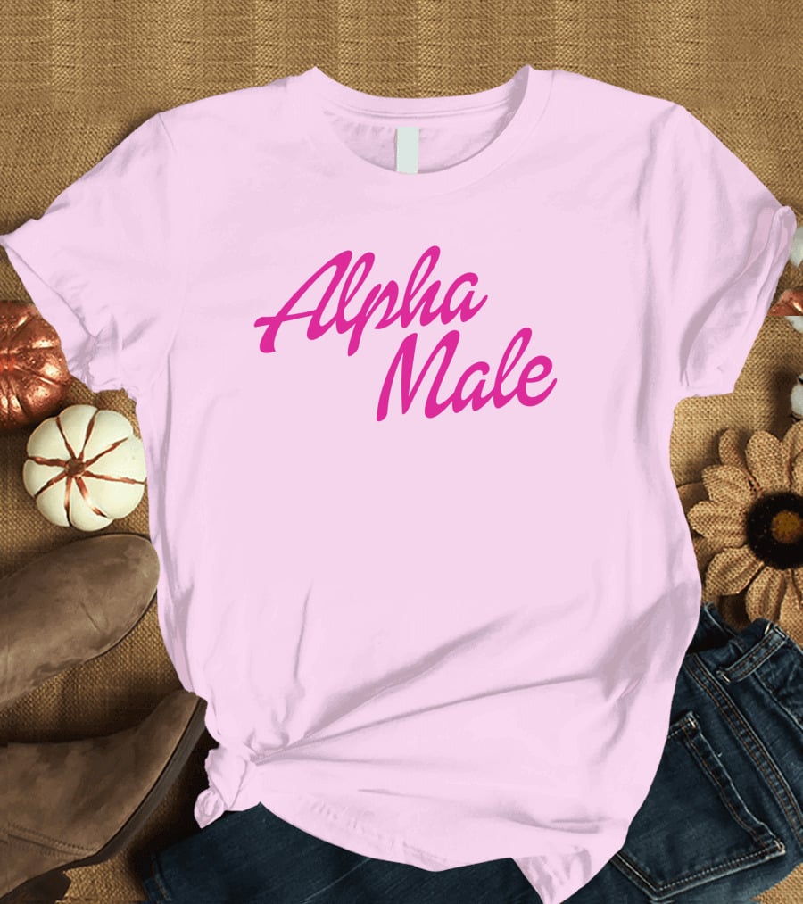 Alpha Male Brys Online Bryson Pink T-Shirt