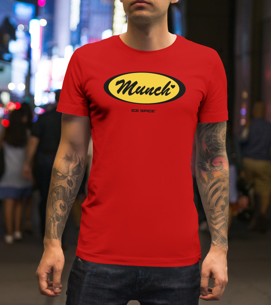 Munch Ice Spice Icespicemusic Shop T-Shirt