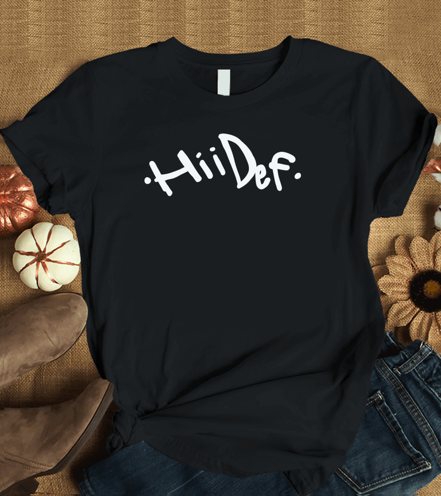 Hiidef3000 HiiDef Bold Handwritten T-Shirt