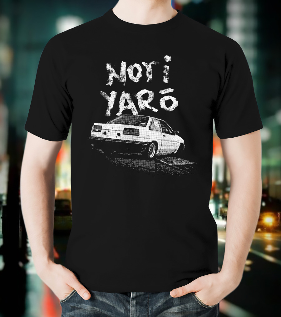 Noriyaro Deathclique Merch AE86 Car T-Shirt