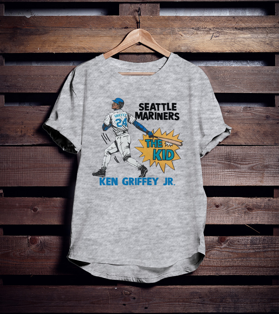 Seattle Mariners The Kid Ken Griffey Jr. 24 T-Shirt