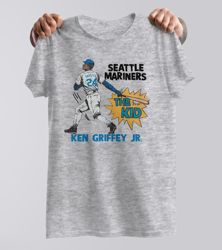 Seattle Mariners The Kid Ken Griffey Jr. 24 T-Shirt