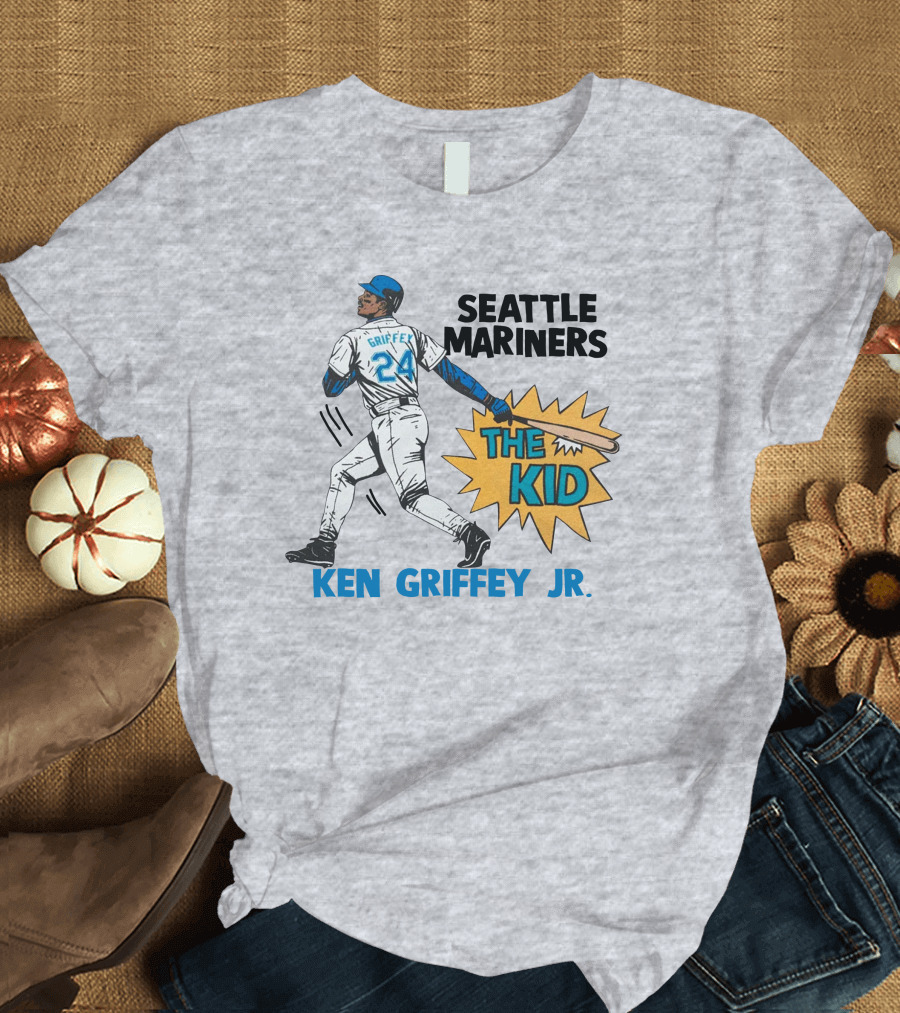 Seattle Mariners The Kid Ken Griffey Jr. 24 T-Shirt