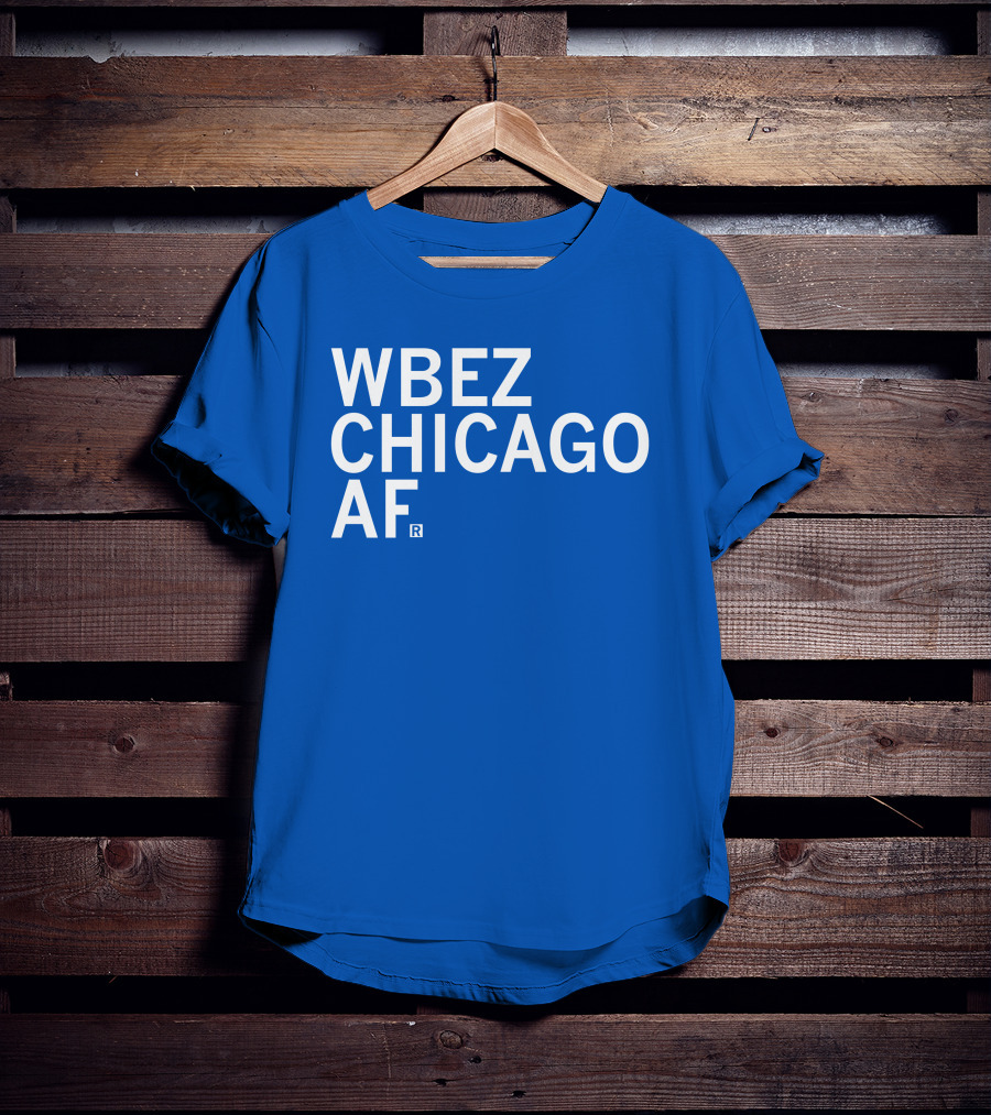 WBEZ Chicago AF Raygun T-Shirt
