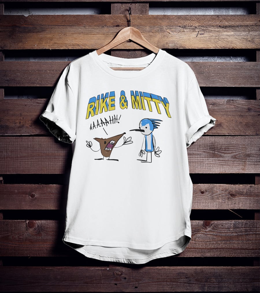 RIKE And MITTY AAAAHHH Lucca International Store T-Shirt